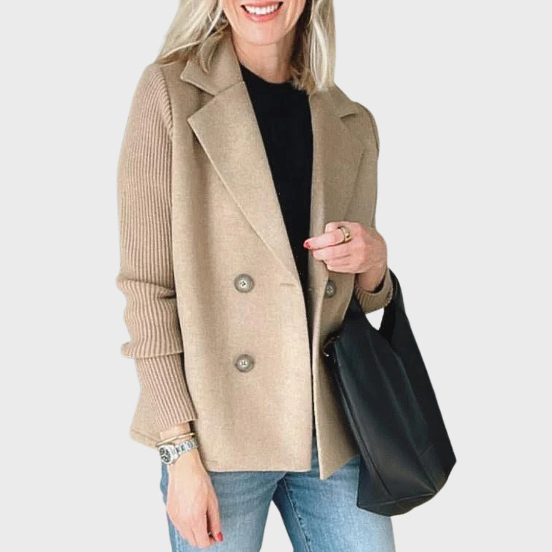 EB | Eleganter Herbststrickärmel-Blazer
