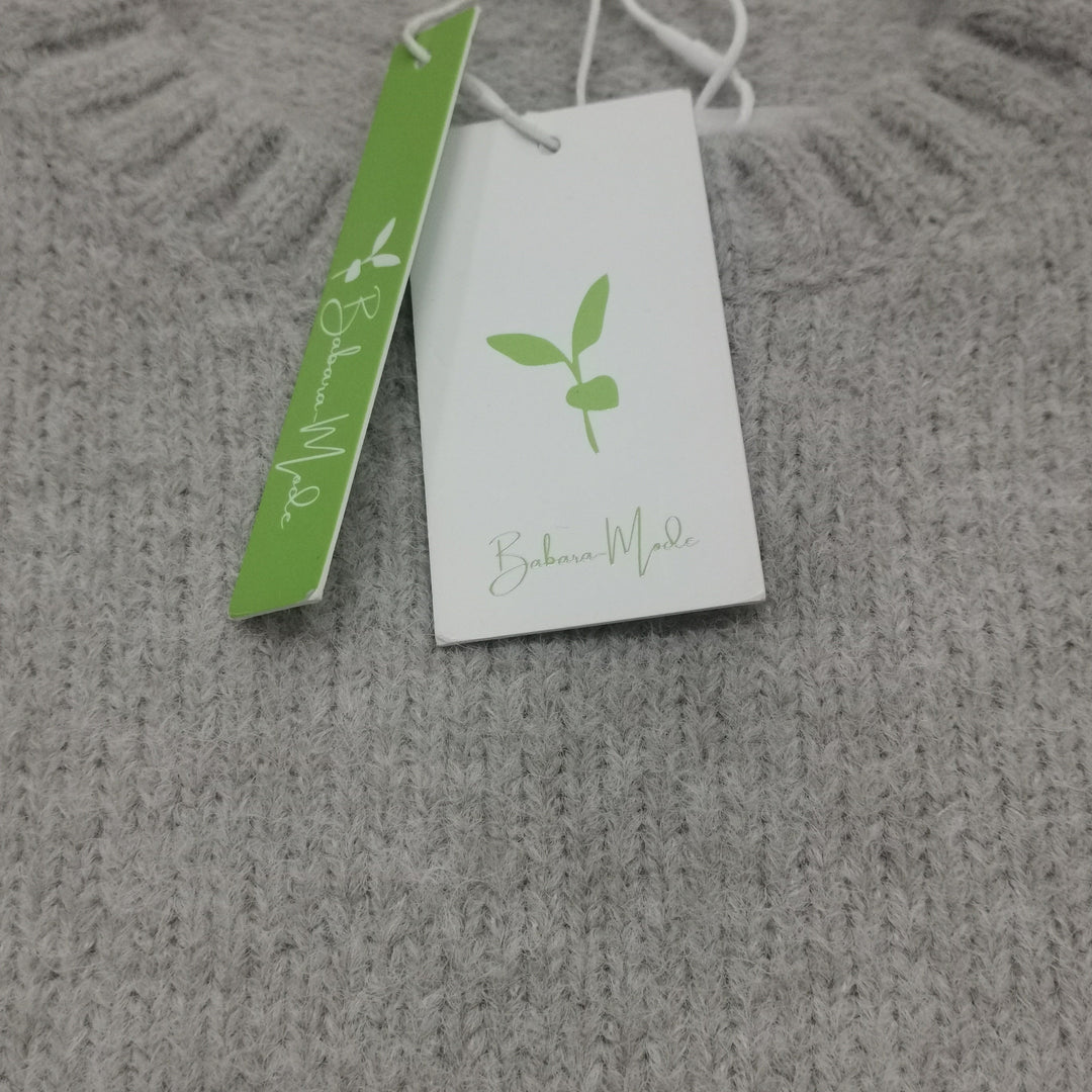 EB | Übergroßer Strickpullover mit Tasche