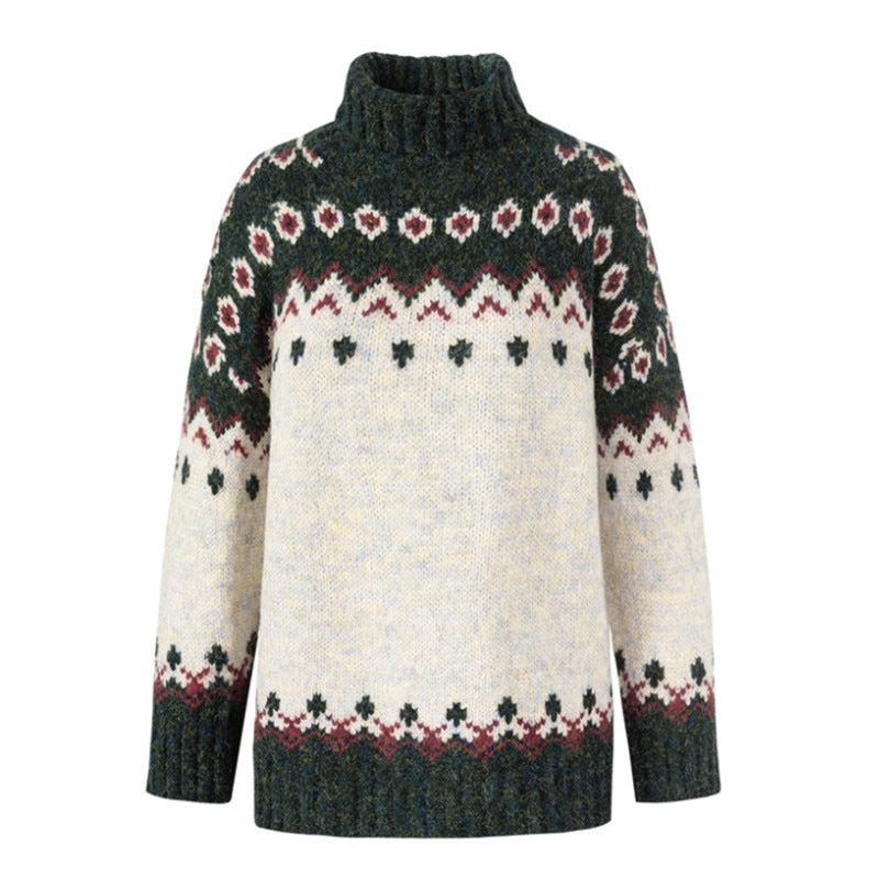 EB | Strickpullover Im Norweger-Stil