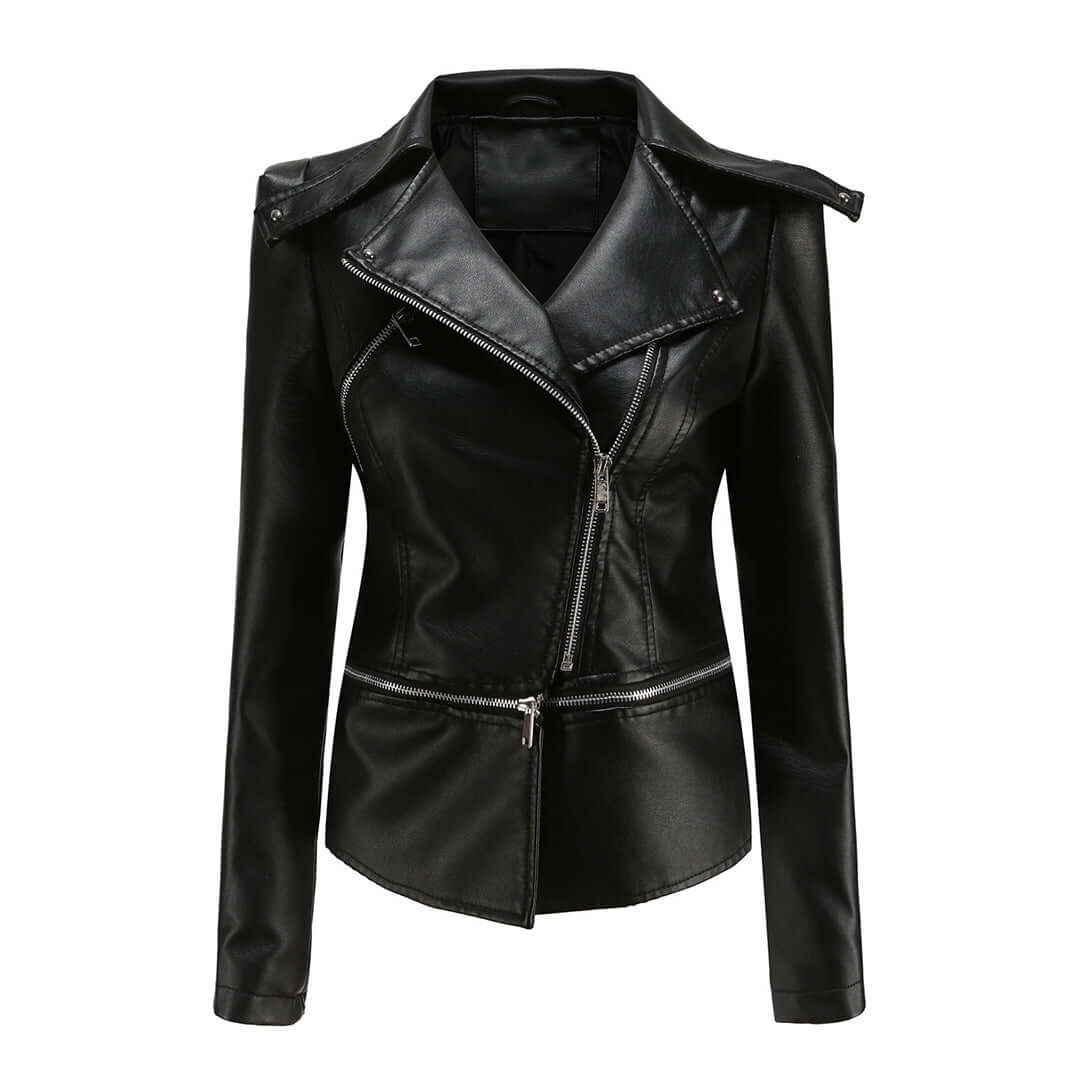 EB | Damen Robuste Bikerjacke