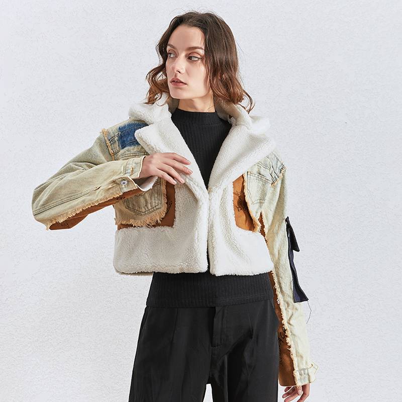EB | Got Caught Denim Crop Jacke
