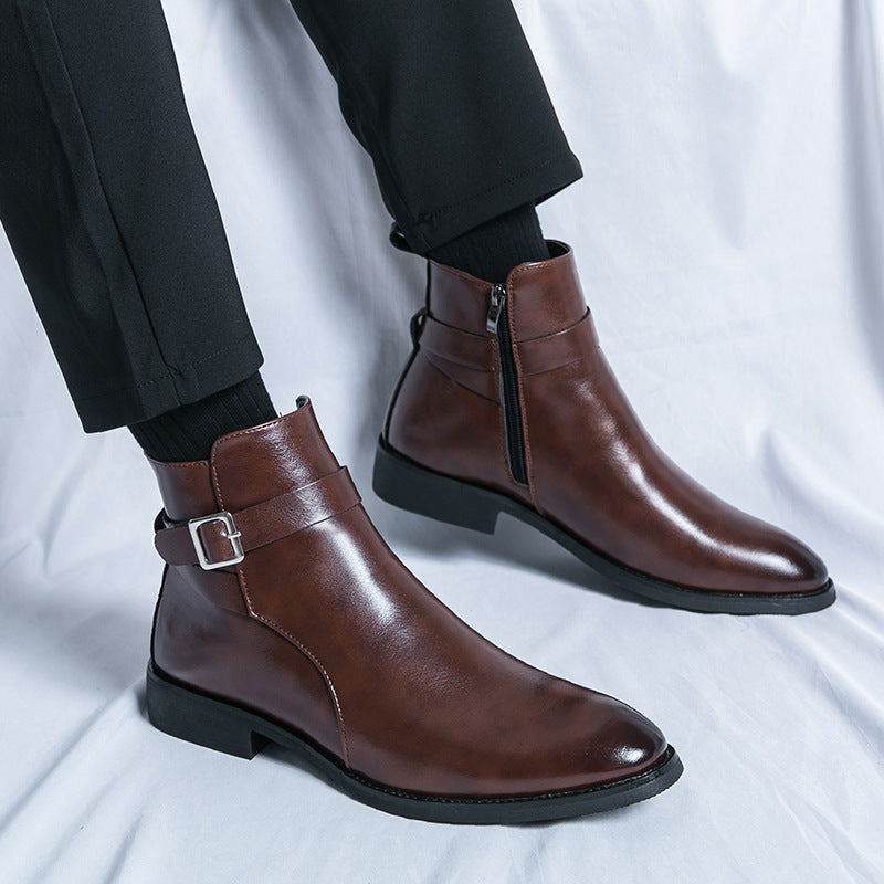 EB | Klassische Leder Herrenstiefel