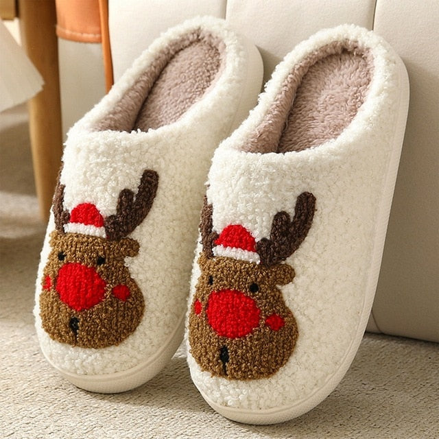 EB | Bequeme Damen Hausschuhe mit Tiermuster