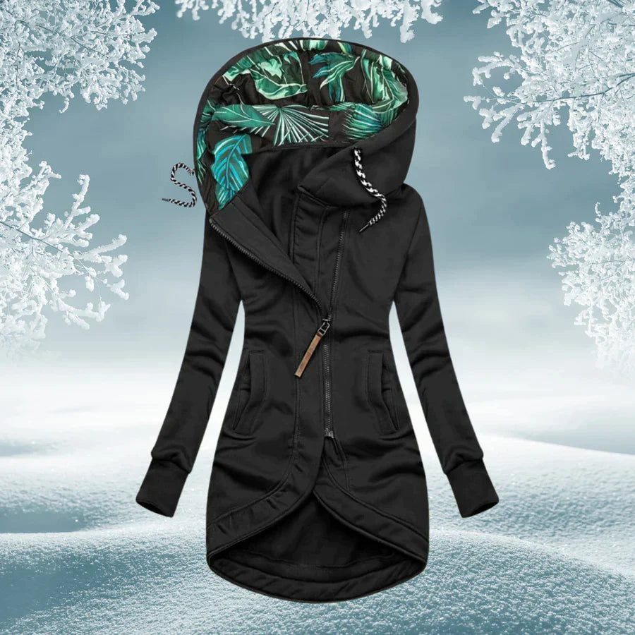 EB | Grüner Damenparka Mit Kapuze