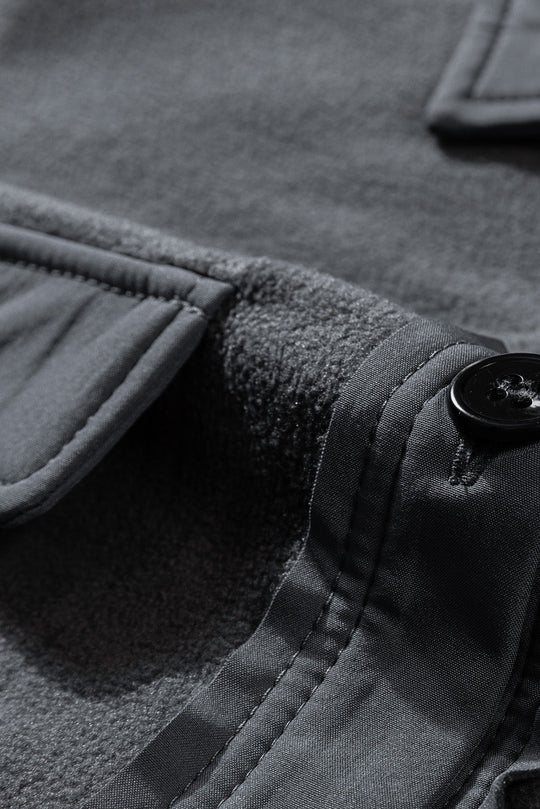 EB | Casual Fleece Shirtjacke Weich und Warm Perfekt für Den Alltag