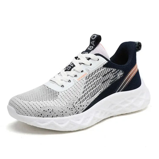 Dynamische GrauOrange Laufschuhe EB