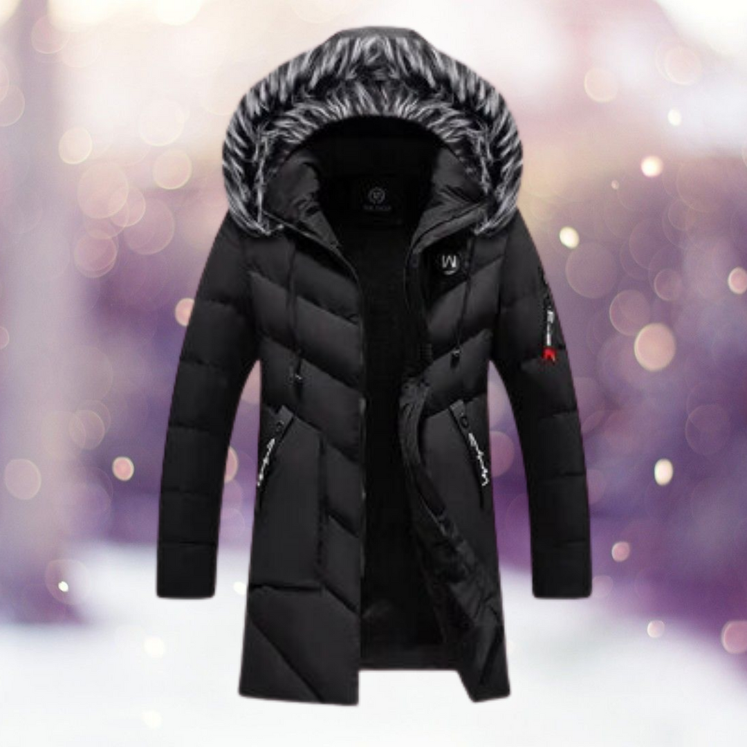 EB | Parka Jack - stilvolle isolierte Damen Außenjacke mit Kunstpelzkapuze