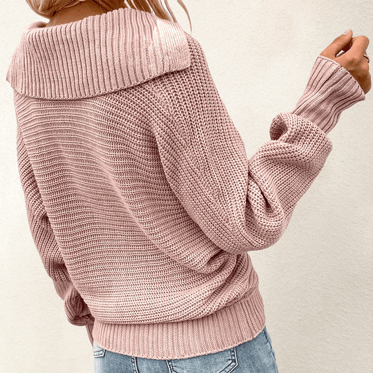 EB | Kuscheliger Pullover aus Rippenstrick