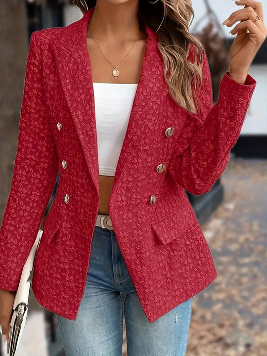 EBMode – Stilvoller Zweireihiger Blazer