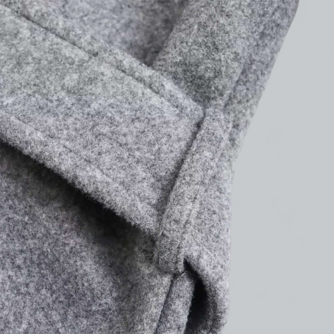 EB | Damen Kapuzen Lang Trenchcoat