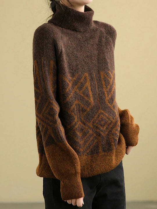 EB | Strickpullover mit Rollkragen