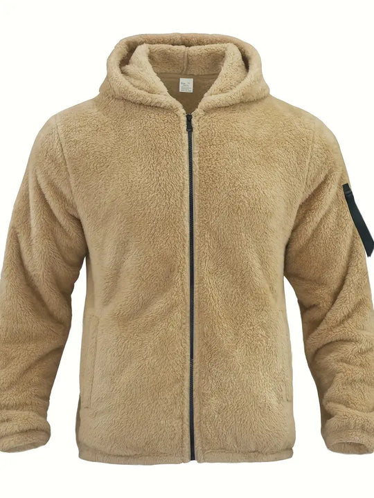 EB Teddyjacke mit Reißverschluss für Männer