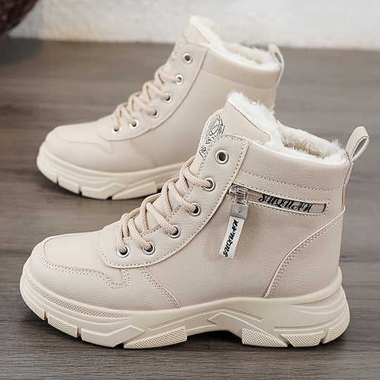 EB | Festliche Winter Freizeit Sneakers für Damen - Ideal für den Winter