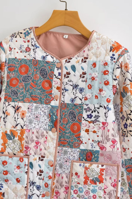 EB | Gedruckte Baumwolljacke