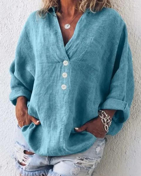 EB | Sommerbluse Aus Leinen