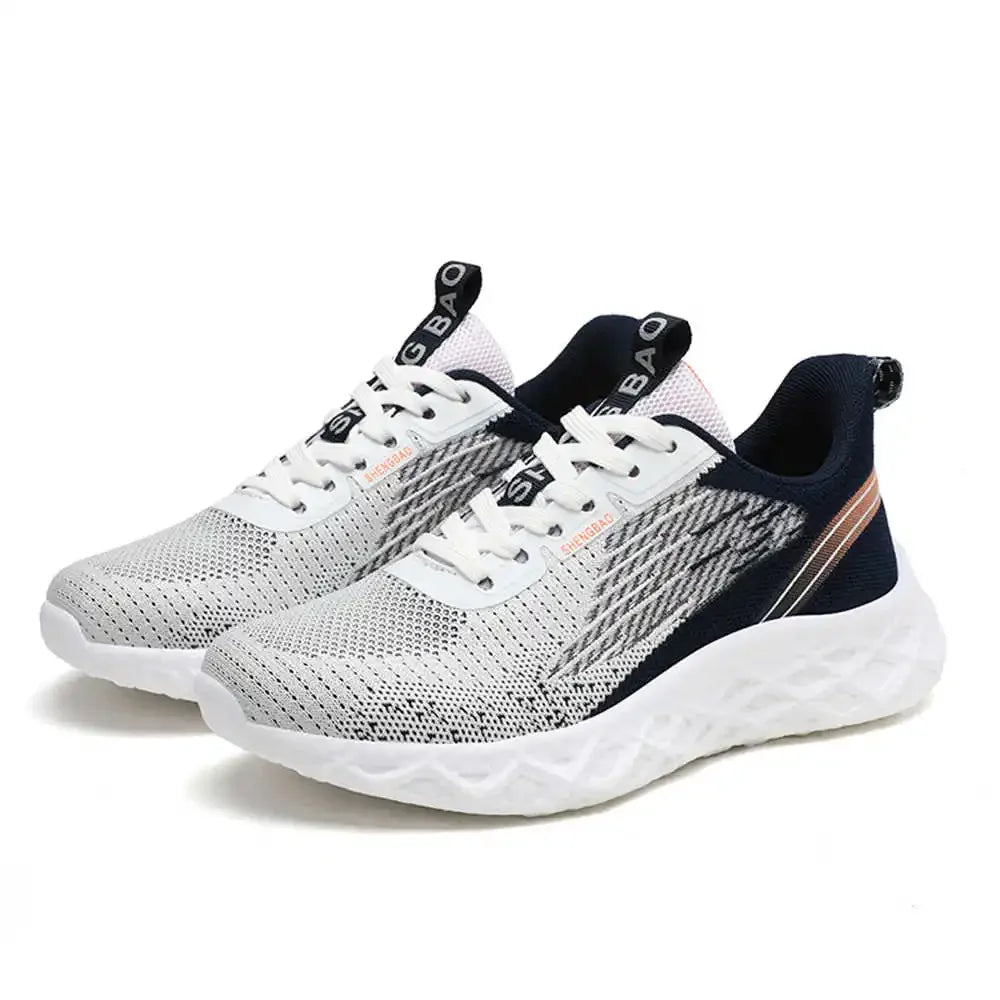 Dynamische GrauOrange Laufschuhe EB