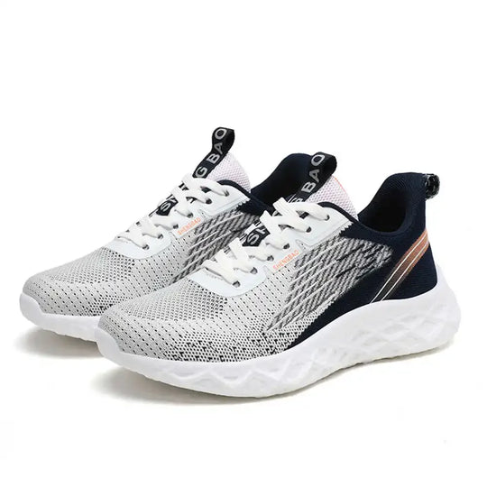 Dynamische GrauOrange Laufschuhe EB