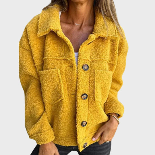 EB | Herbst Teddy Stoffjacke