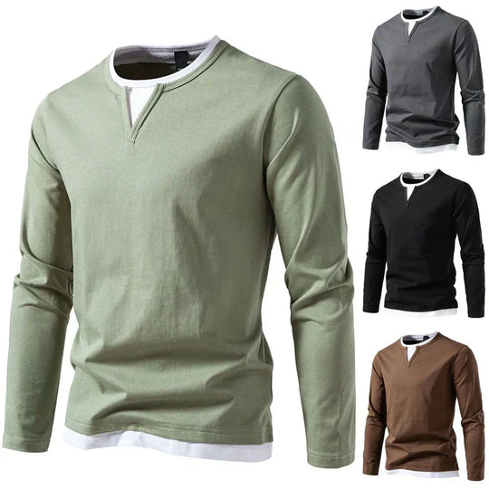 EB | Trendig Langarm-Pullover für Männer
