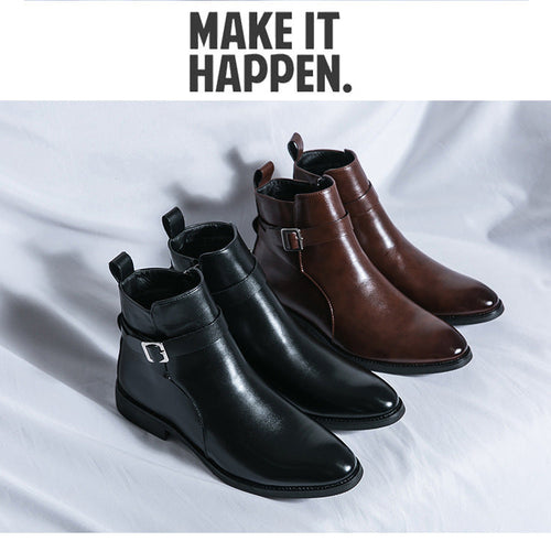 EB | Klassische Leder Herrenstiefel