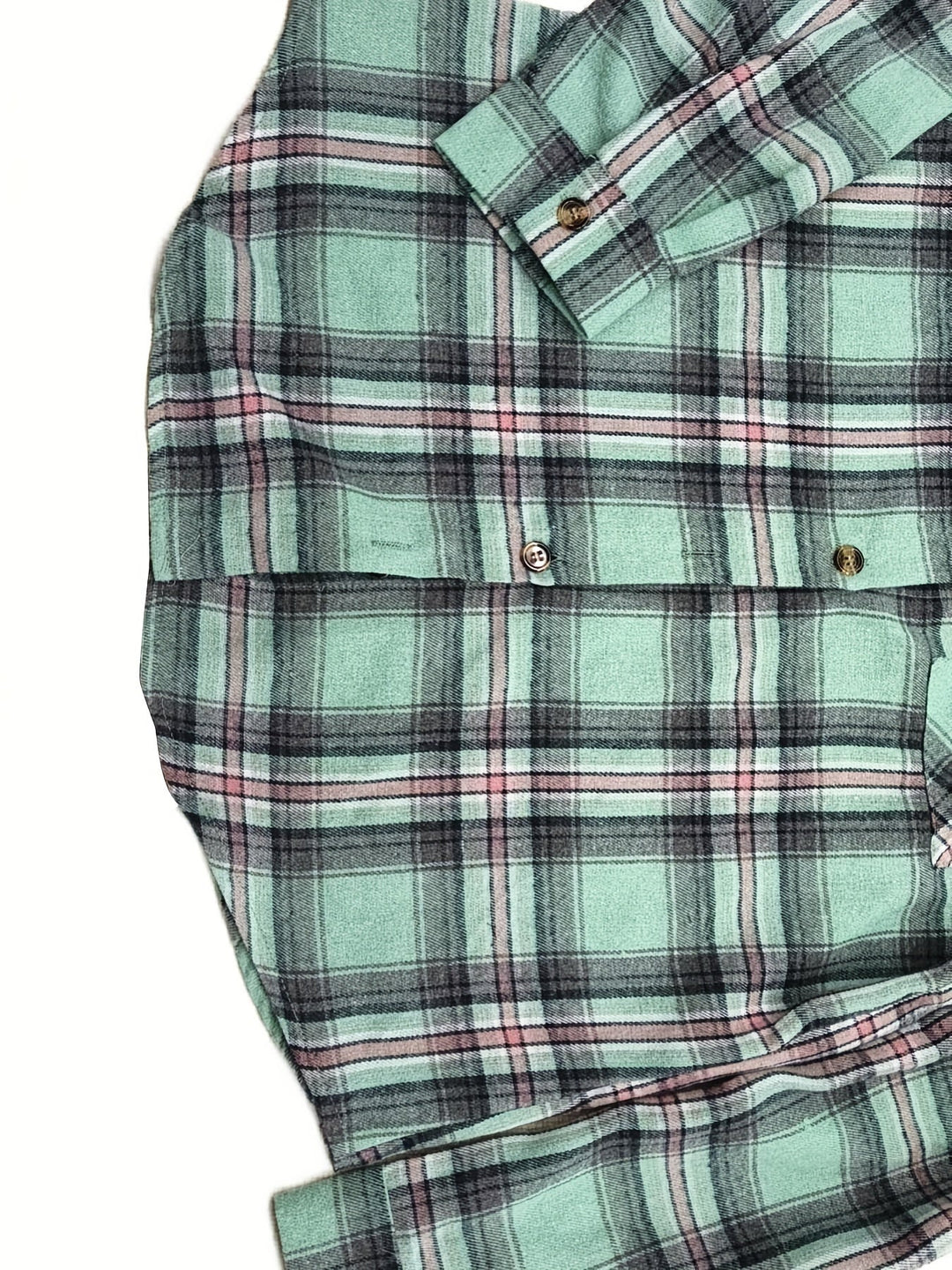 EB | Karierte Jacke mit Kapuze Baumwolle und Polyester Leger und Komfortabel