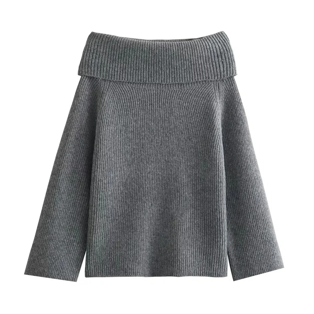 EB | Off-Shoulder Damen Strickpullover