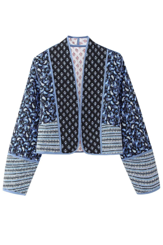 EB | Wendbare Steppjacke mit farblich passender kleiner Baumwolljacke