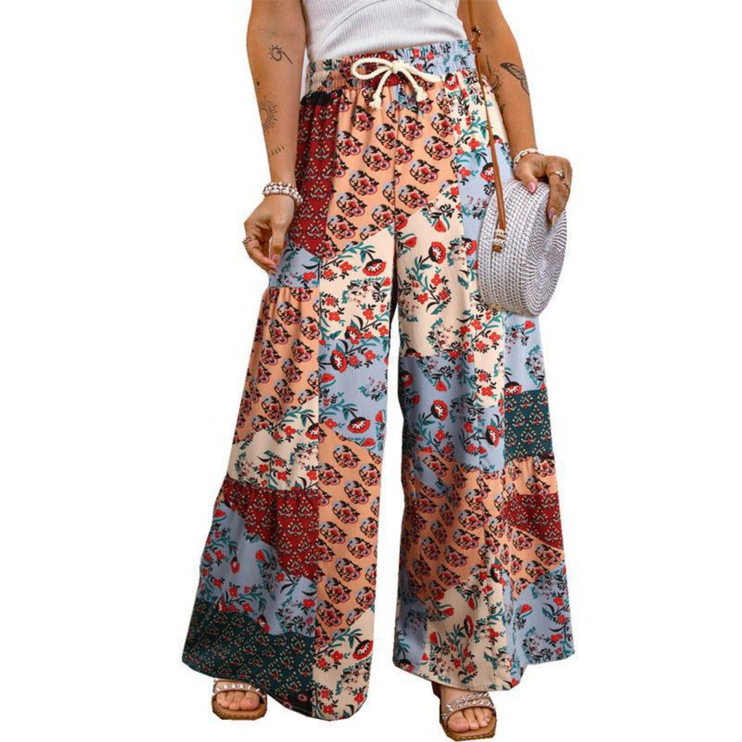 EB | Florale Freizeithose Hose