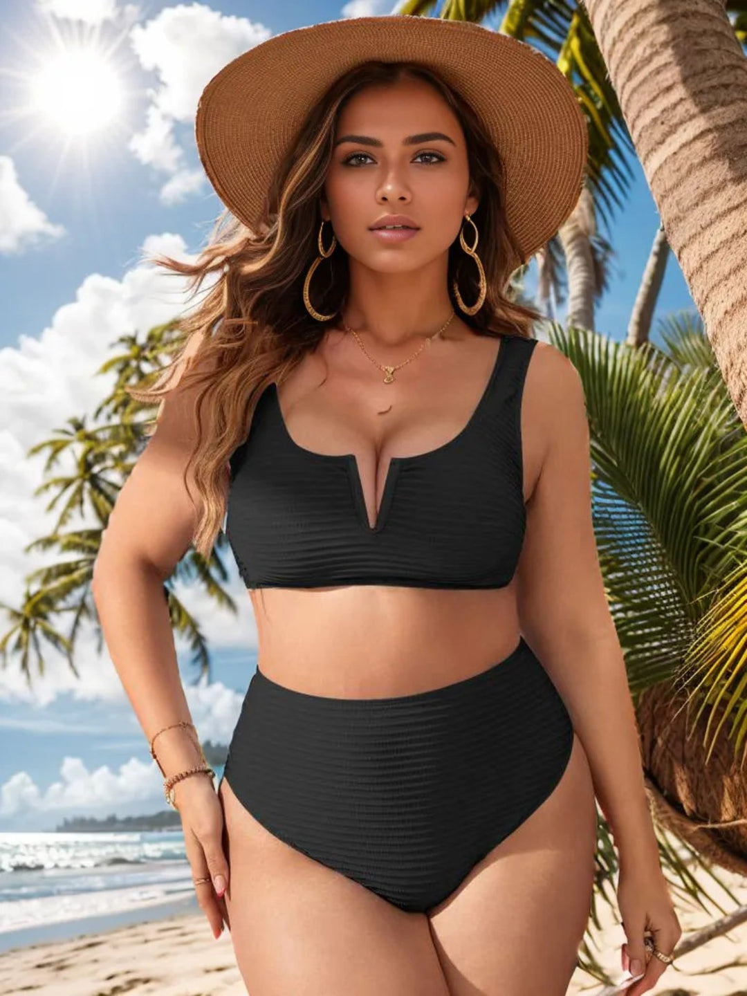 EB | Schlanke hohe Taille plus Bikini