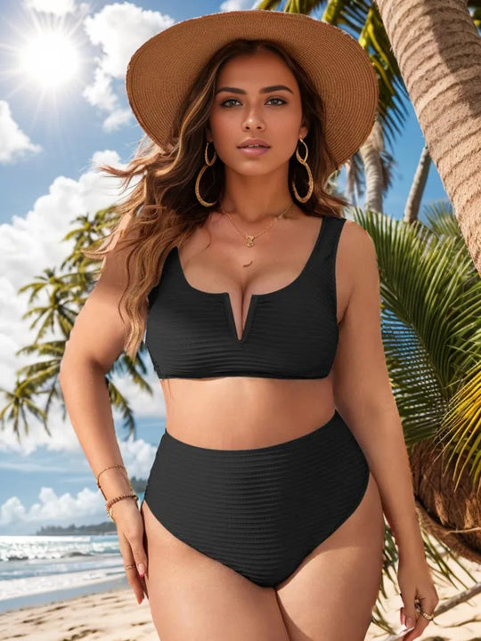 EB | Schlanke hohe Taille plus Bikini