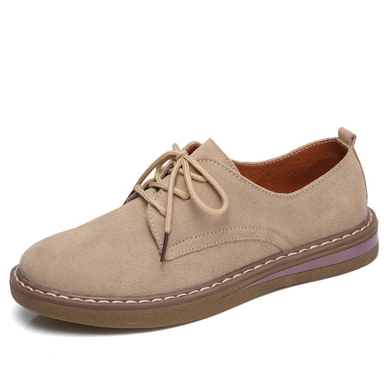 Damen Komfortable Schnürschuhe mit weichem Obermaterial EB