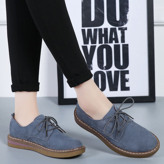 Damen Schnürschuhe mit weichem Obermaterial und dämpfender Sohle EB