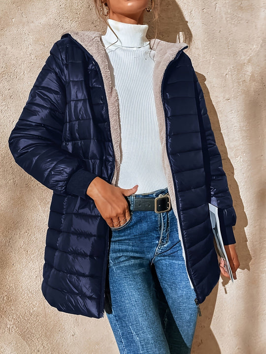 EB | Fleecegefütterte Damenjacke mit Reißverschluss