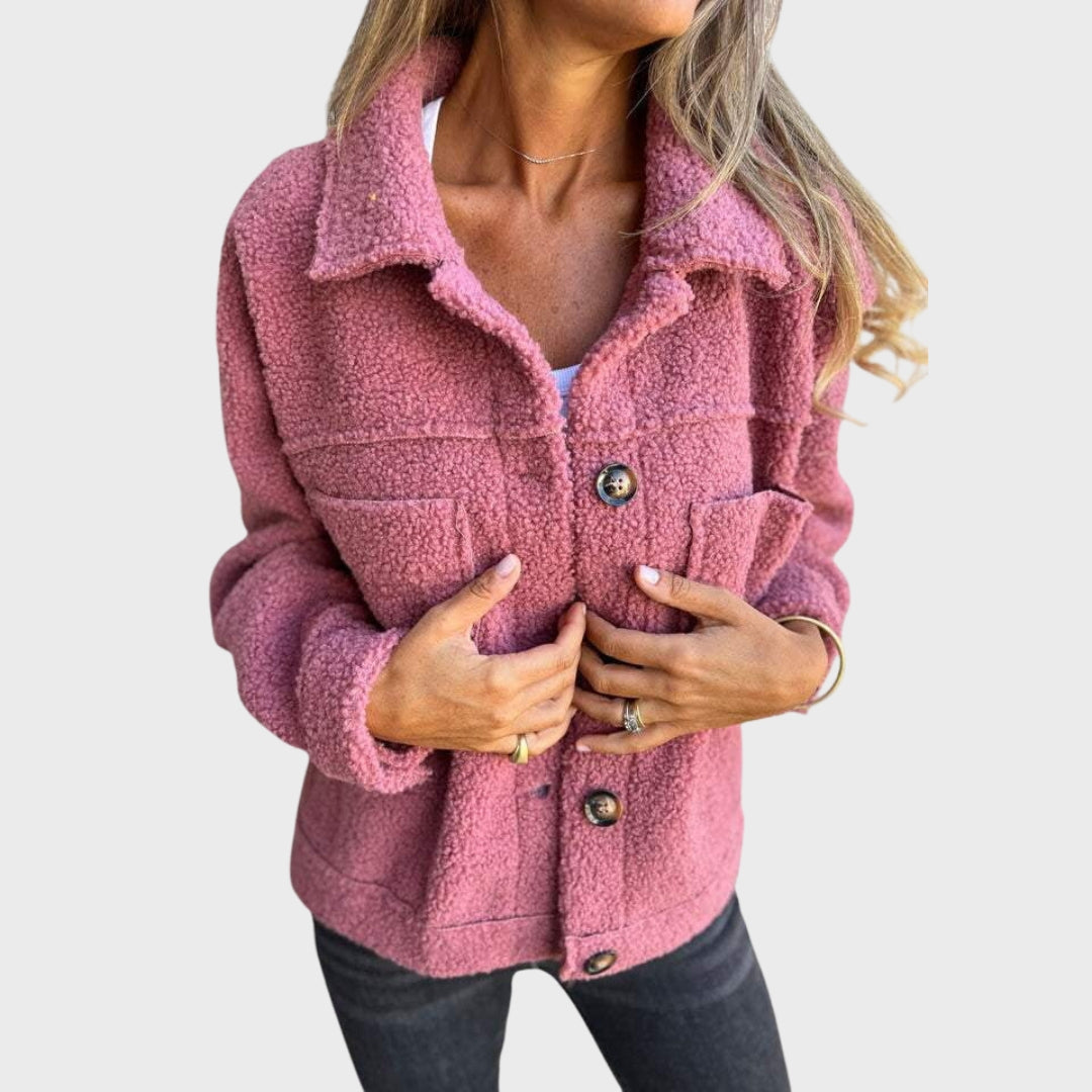 EB | Herbst Teddy Stoffjacke