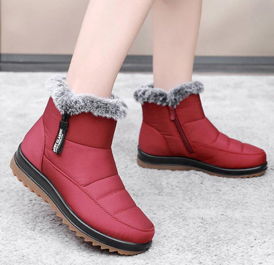 EB | Damen Winter Wasserdichte Warme Baumwollstiefel