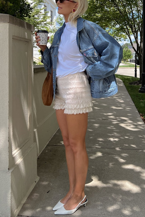 EB | Button-Down-Taschen-Jeansjacke