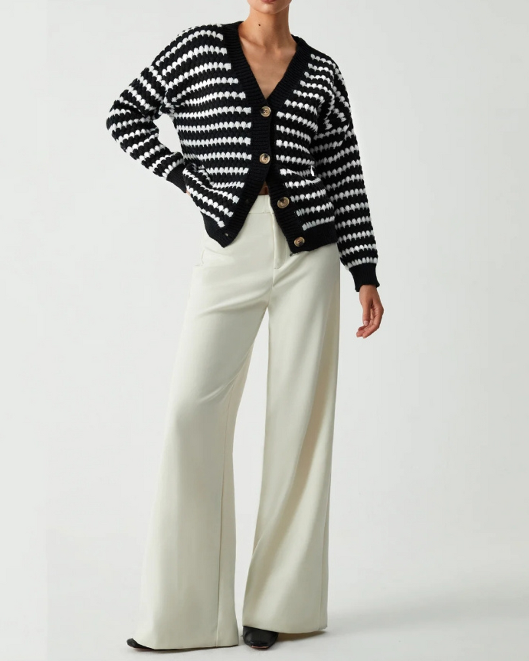 EB | Desire Gestreifter Cardigan