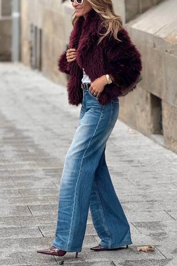 EB | Fuchsia Hue Fleece Jacke