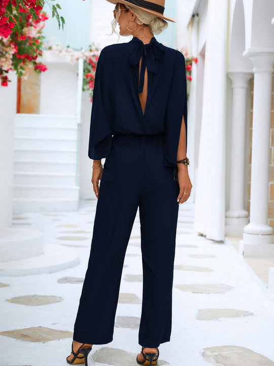 EB | Jumpsuit mit Stehkragen