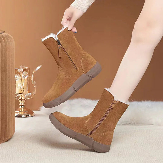 Stylische orthopädische Winterboots in Mid-Calf-Länge EB EB