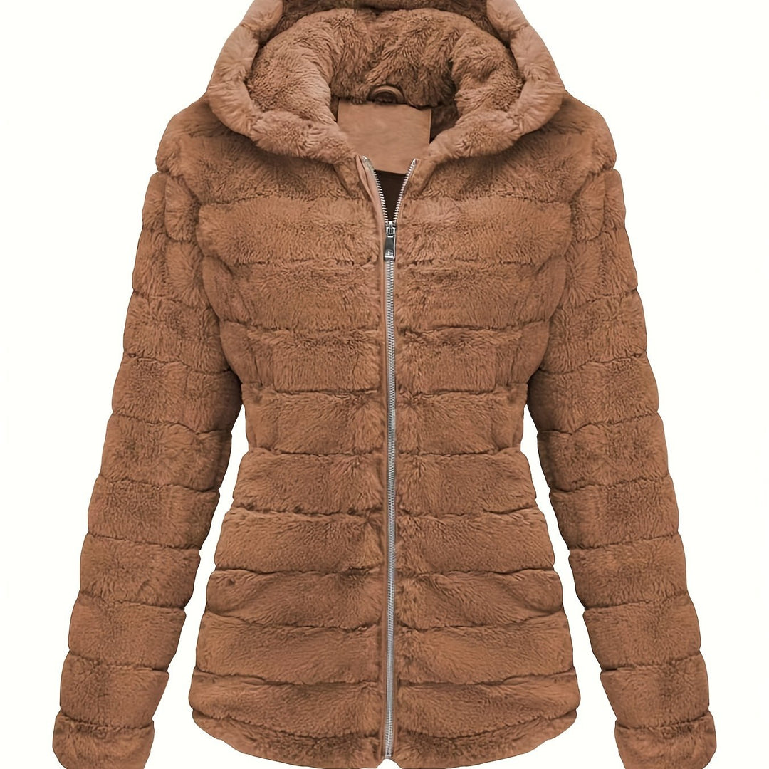 EB | Eleganter Teddy-Mantel In Einfarbig