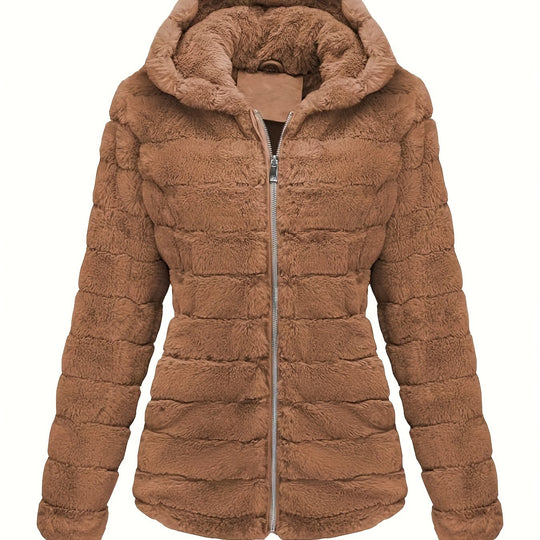 EB | Eleganter Teddy-Mantel In Einfarbig