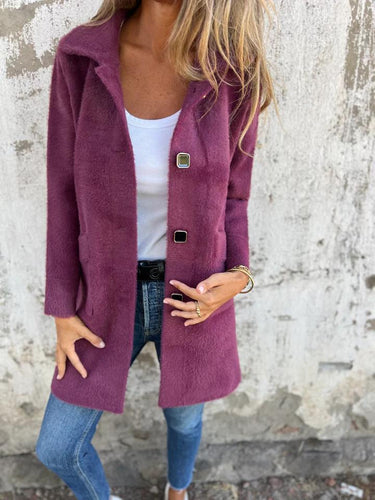 EB | Lange Jacke mit Knöpfen