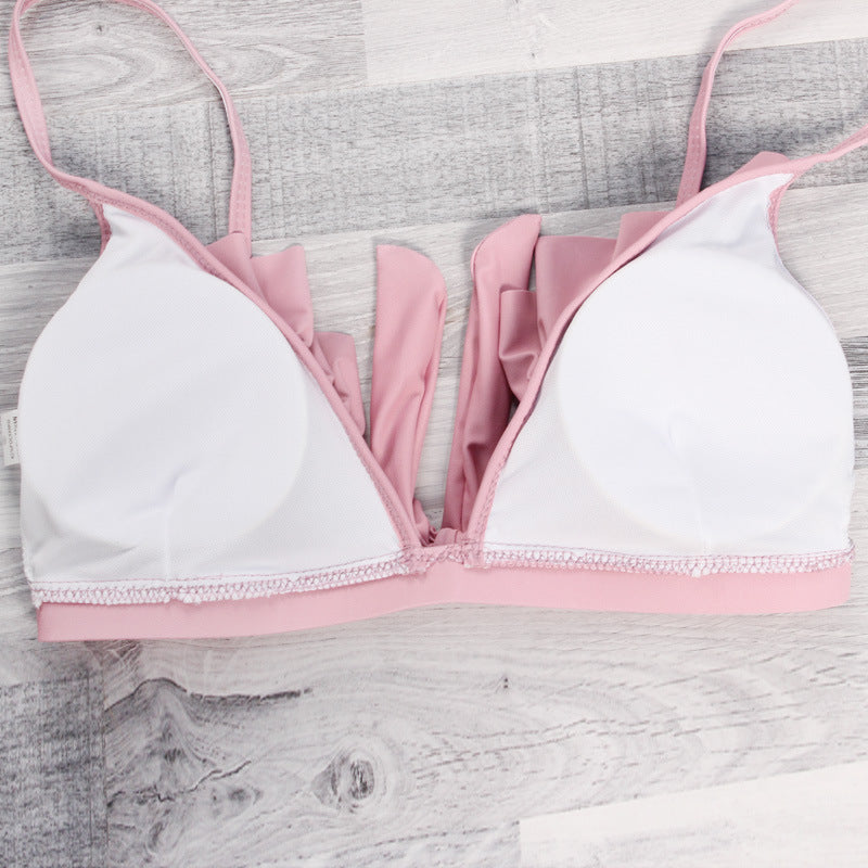 Damen Bikinis mit feinen Rüschendetails EB