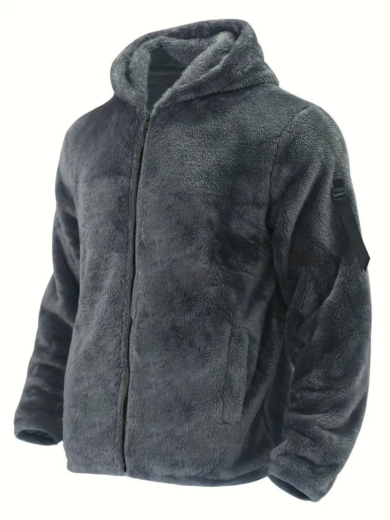 EB Teddyjacke mit Reißverschluss für Männer