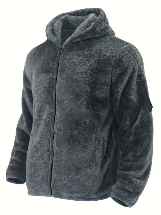 EB Teddyjacke mit Reißverschluss für Männer