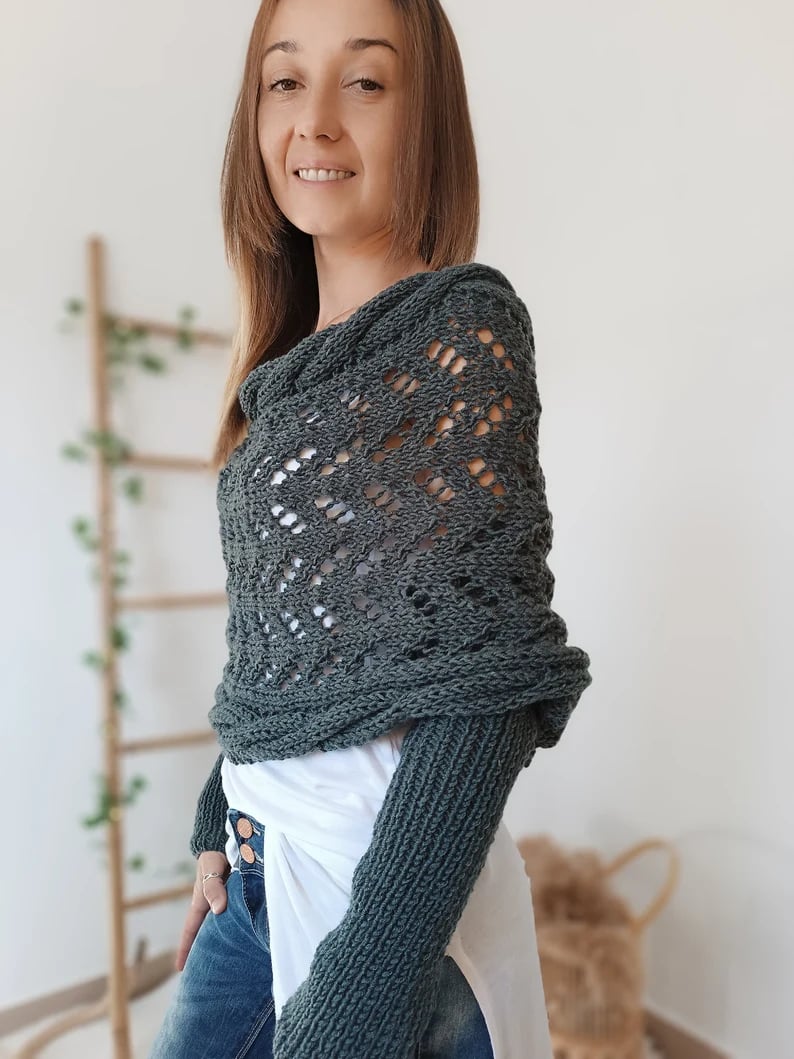 EB | Bequemer Strickschal