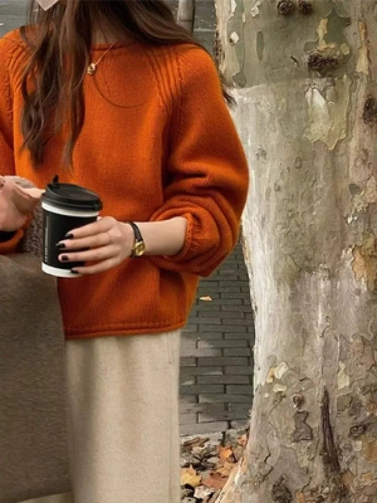 Damen Strick Oversize-Pullover mit Lässigem Stil & Hohem Komfort | EB