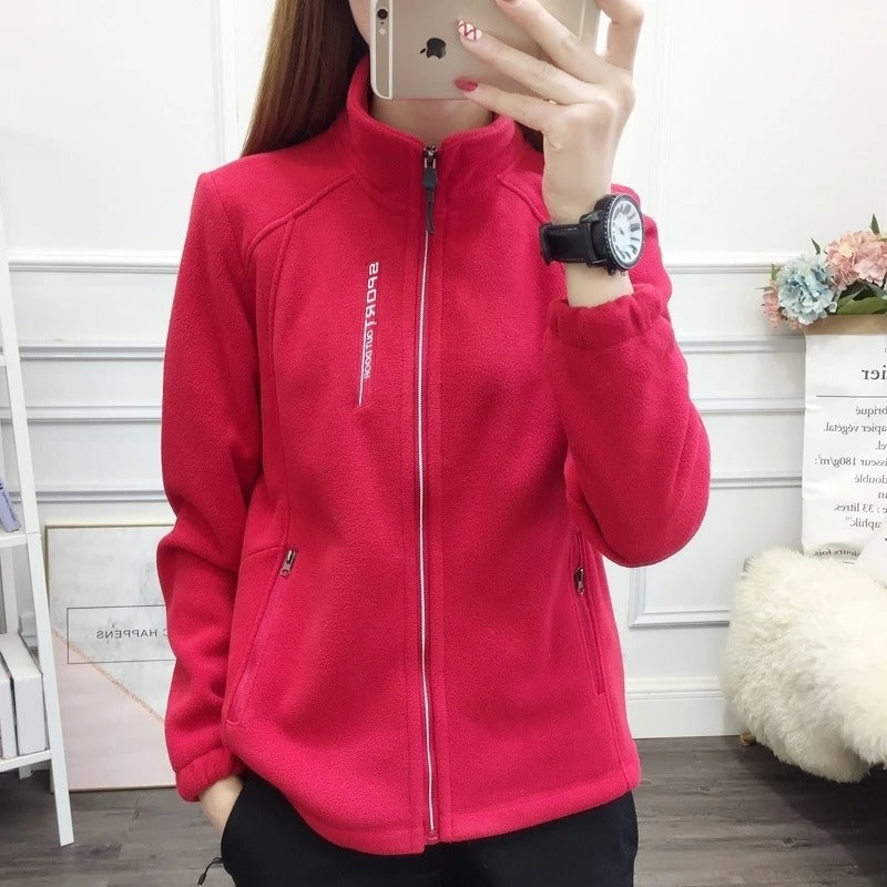 EB | Warme Winter Fleece Jacke für Damen