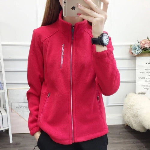 EB | Warme Winter Fleece Jacke für Damen